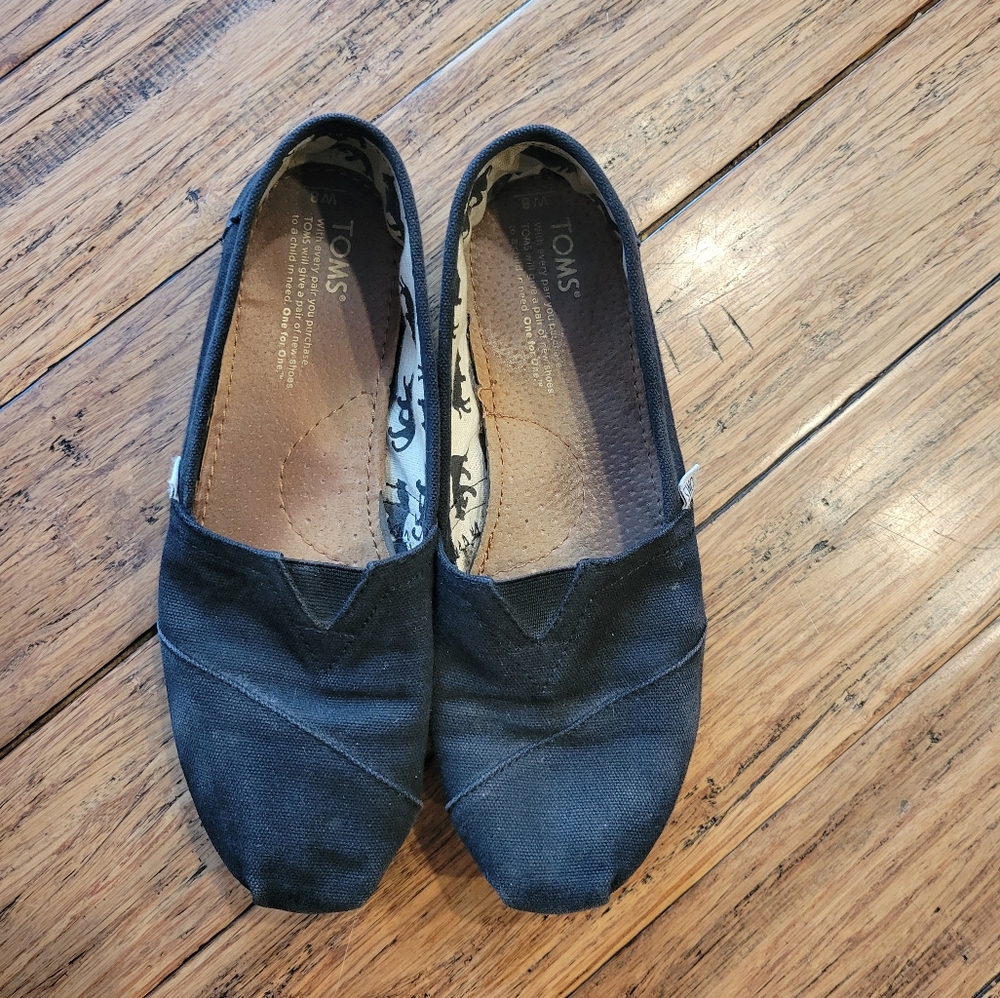 TOMS Classic Shoes Black
